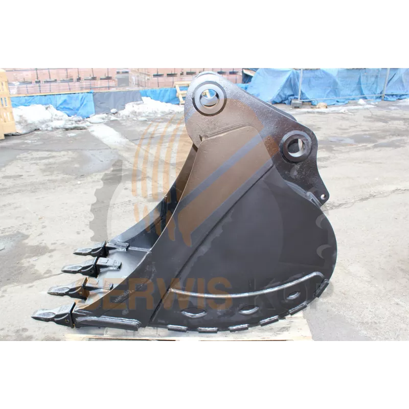 Ковш 80 см подходит для JCB JS160 - 0,57 куб. м - с лезвием HB500