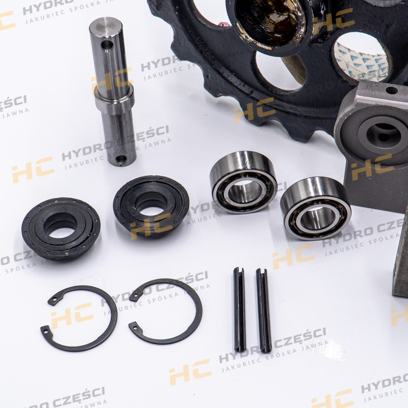 JCB натяжное колесо 8014-8018 комплект с креплениями