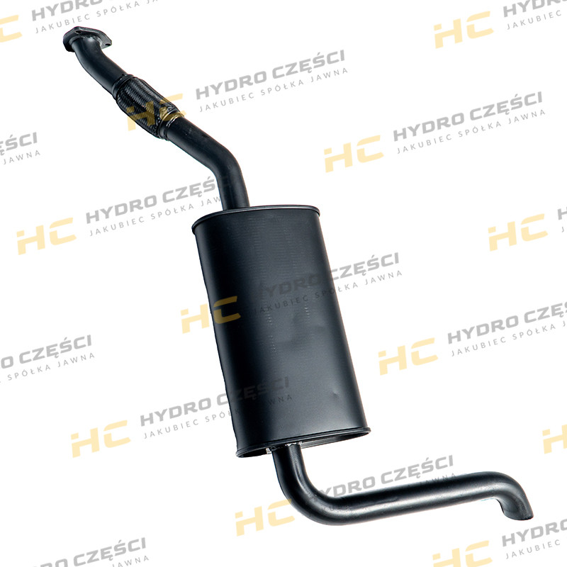 JCB Tłumik silnik Perkins RE RG RJ - AZERI PARTS