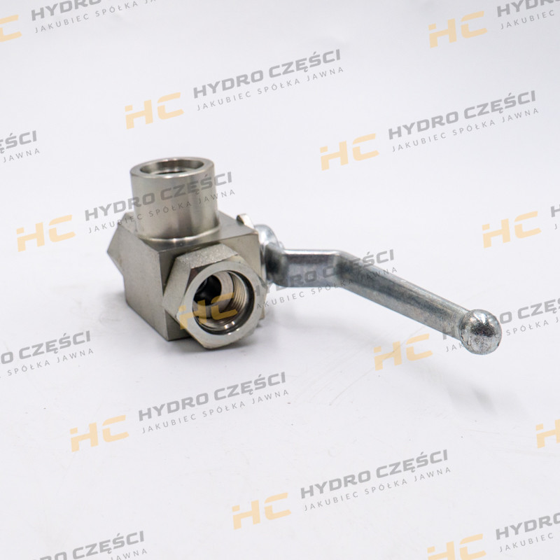 JCB Трехходовой шаровой кран 1/2 BSP - AZERI PARTS
