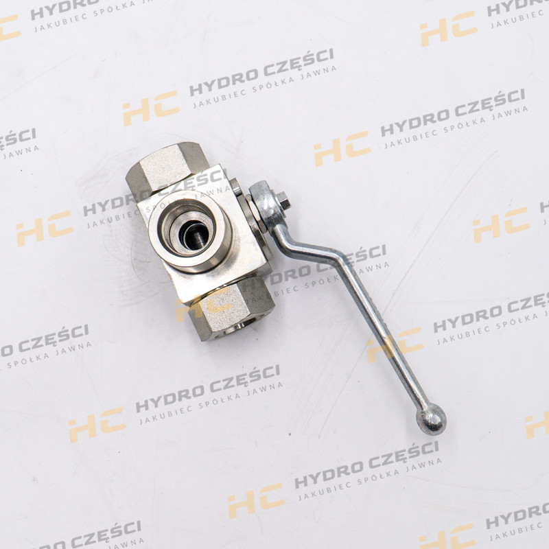 JCB Трехходовой шаровой кран 1/2 BSP - AZERI PARTS