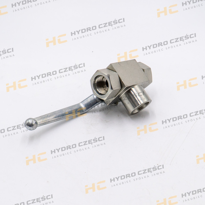 JCB Трехходовой шаровой кран 1/2 BSP - AZERI PARTS