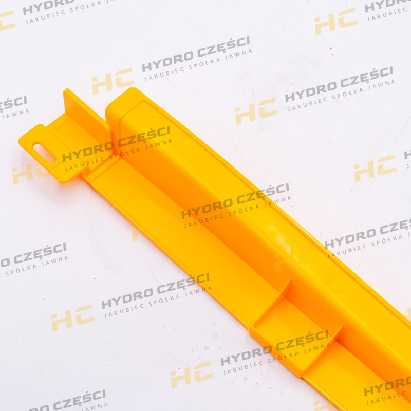 JCB Направляющая крышки двигателя, левая нижняя — AZERI PARTS