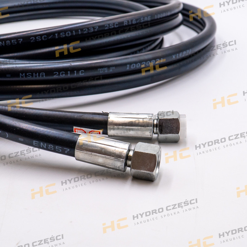 JCB Гидравлический шланг BOOM 3/8" BSP, 4300 мм — AZERI PARTS