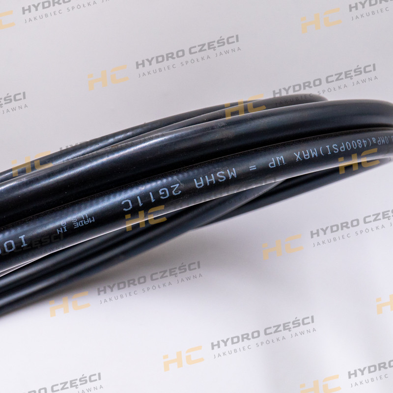 JCB гидравлический шланг BOOM 3/8" BSP 4300mm-AZERI PARTS