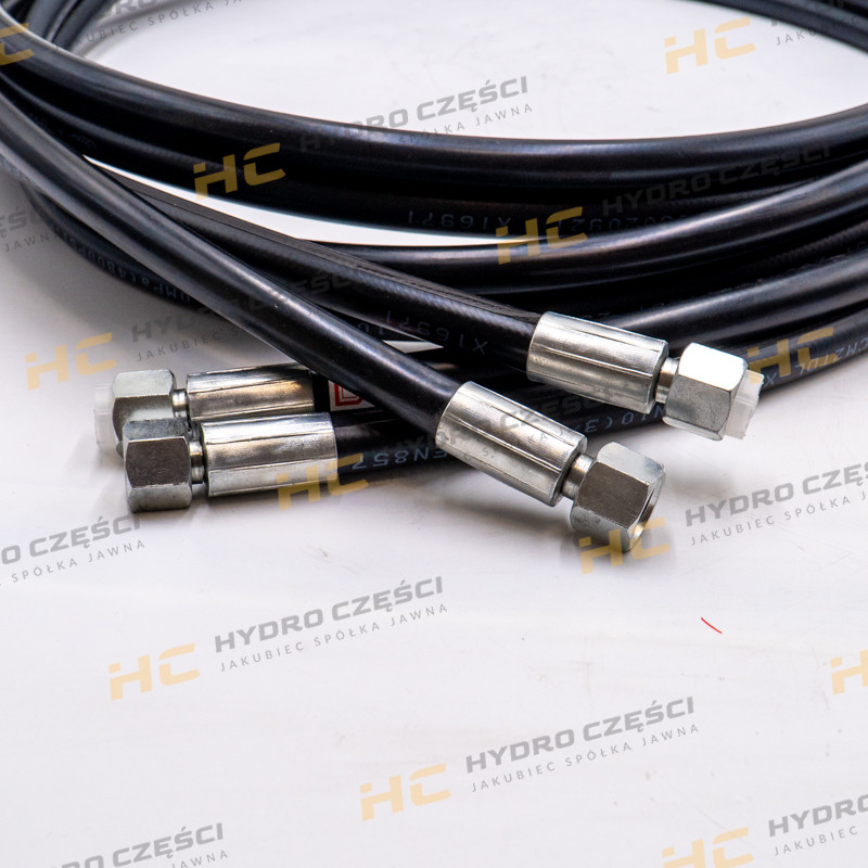 JCB Гидравлический шланг BOOM 3/8" BSP, 4300 мм — AZERI PARTS