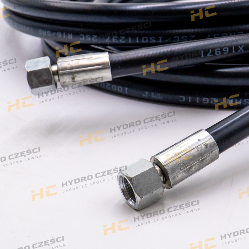 JCB Гидравлический шланг BOOM 3/8" BSP, 4100 мм — AZERI PARTS