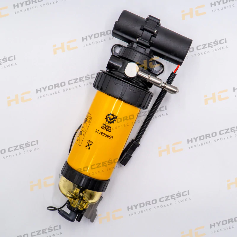 JCB Топливный сепаратор с подкачивающим насосом в сборе — сервисные фильтры