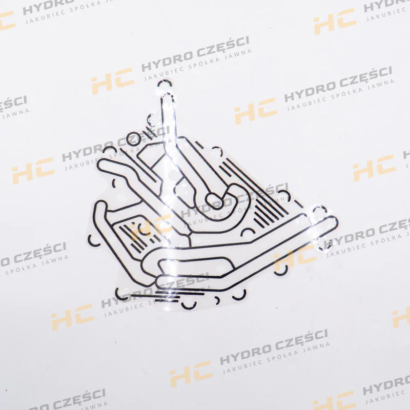 JCB Щель под запорным блоком