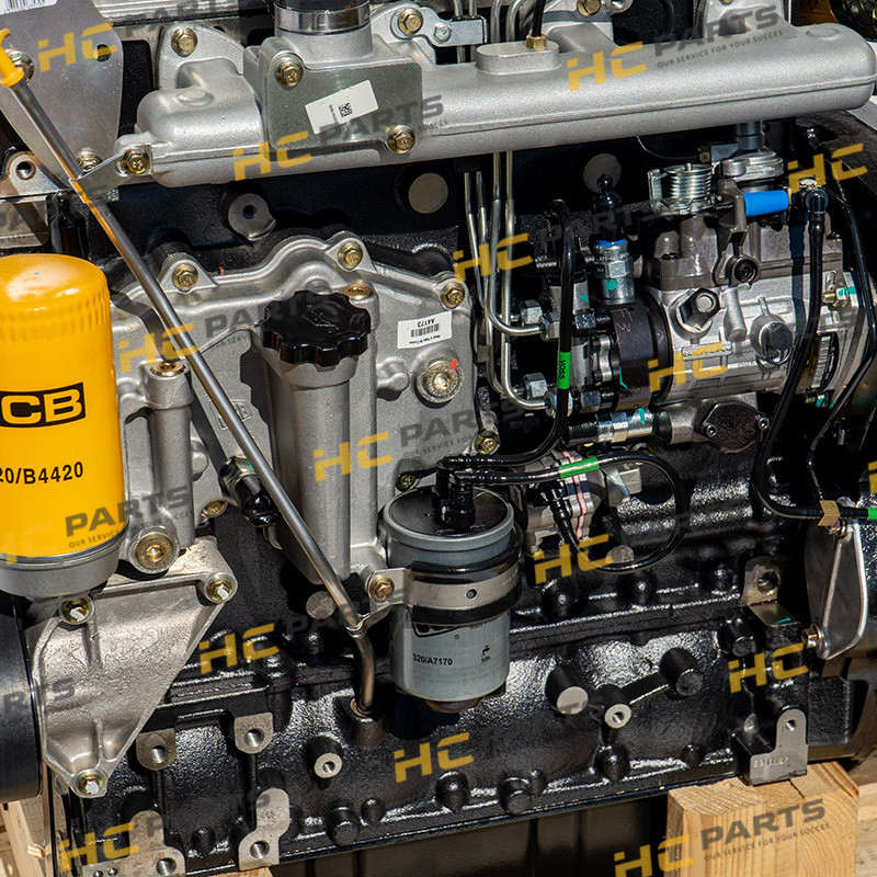 JCB Двигатель в сборе DieselMax Tier 3, 68 кВт, 12 В