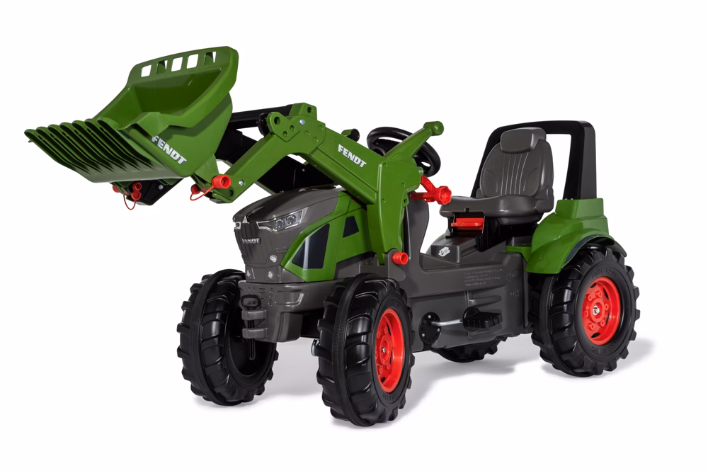 Трактор Fendt 942 Vario Ride-On с регулируемым сиденьем и передним погрузчиком