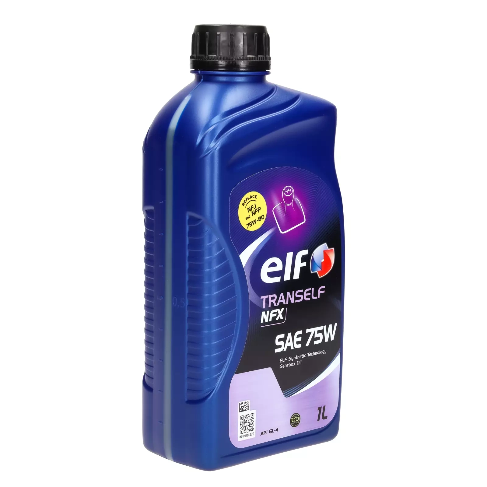 Трансмиссионное масло Elf Tranself NFX SAE 75W 1L