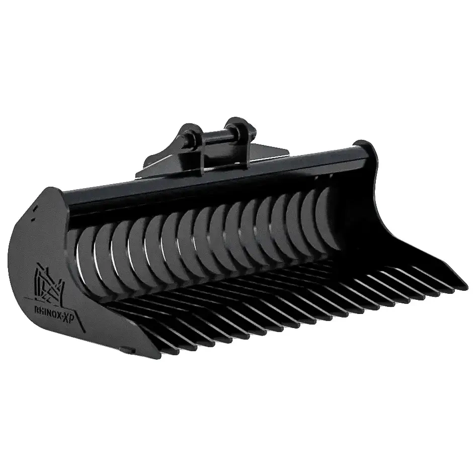 Ажурная ложка, для просеивания и сгребания KUBOTA U35-4 - 120см