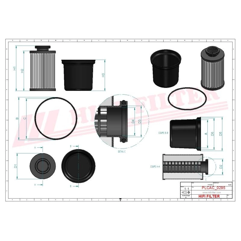Фильтр AdBlue HIFI FILTER KD 70438