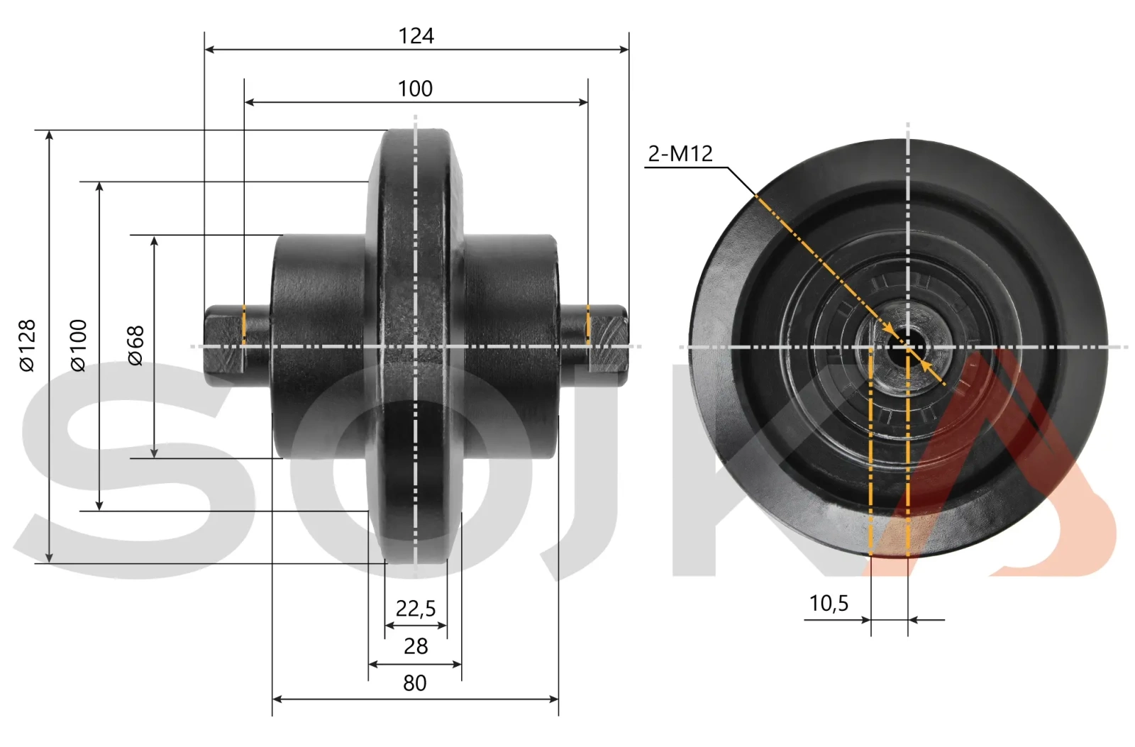 Роллер jezdna NEUSON RK15
