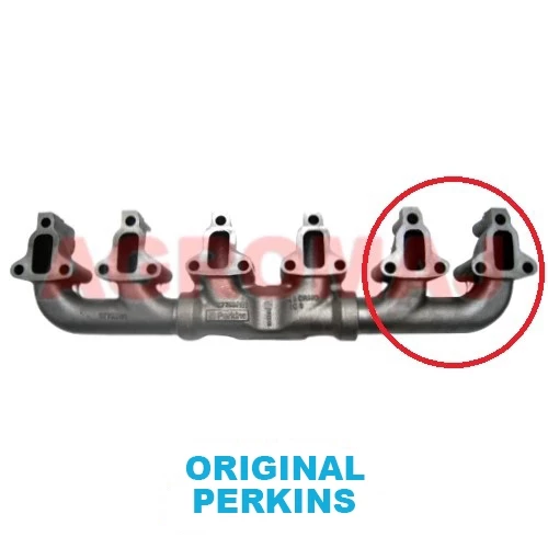 3778m101- PERKINS Выхлопной коллектор 1106C-E60TA