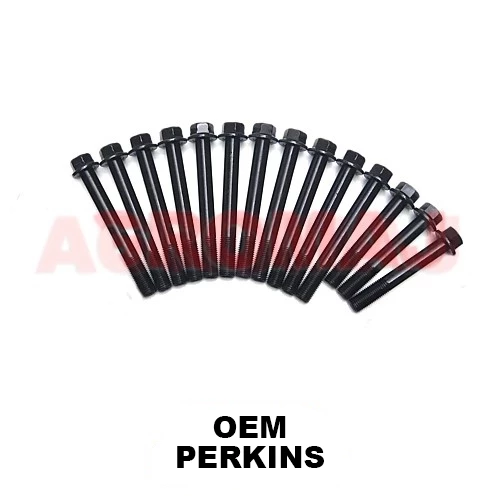 T427103 - PERKINS комплект болтов головки 403f-15 403C-15