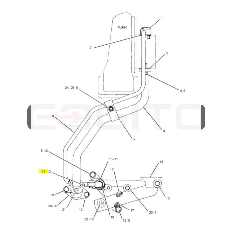 O-RING 2.21x13.36 KOPARKO-ŁADOWARKA TELEHANDLER CAT