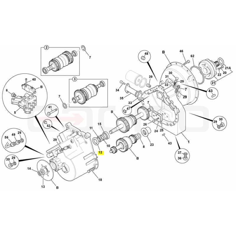 УПЛОТНЕНИЕ КОРОБКИ ПЕРЕДАЧ JCB ЭКСКАВАТОР-ПОГРУЗЧИК