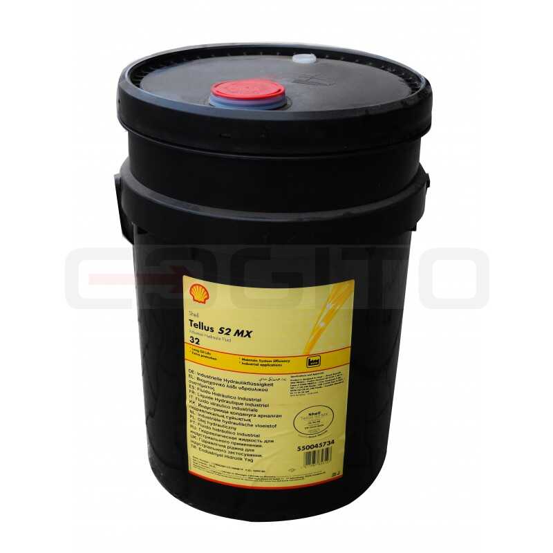 Гидравлический насос OLEJ HYDRAULICZNY HP32 SHELL MASZYNY BUDOWLANE, 20 л