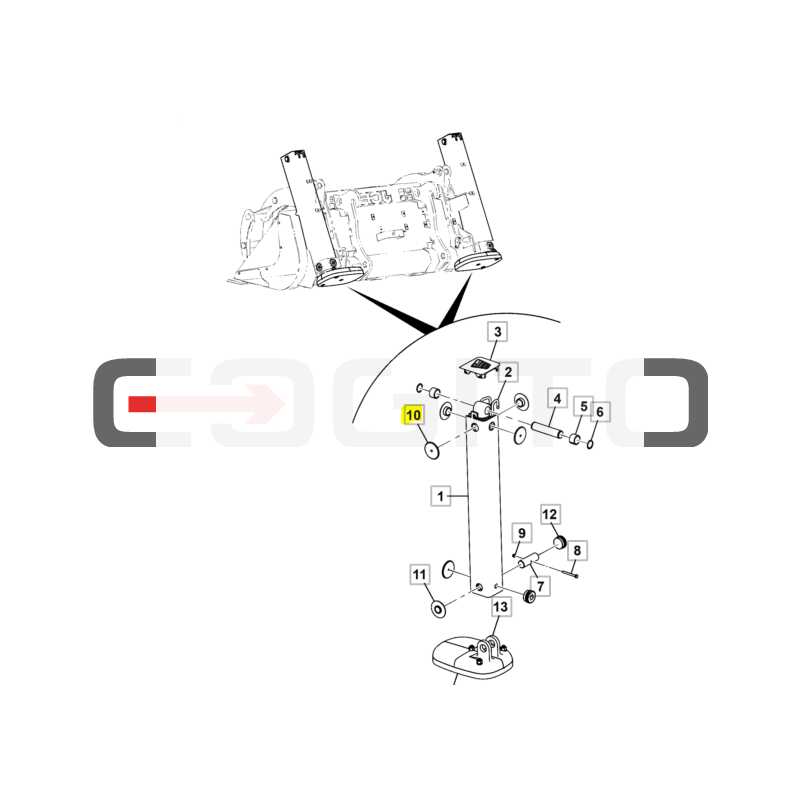 СКОЛЬЗЯЩАЯ ОПОРА JCB 3CX 4CX ТОКАРНЫЙ LONG LIFE 23,4 ММ