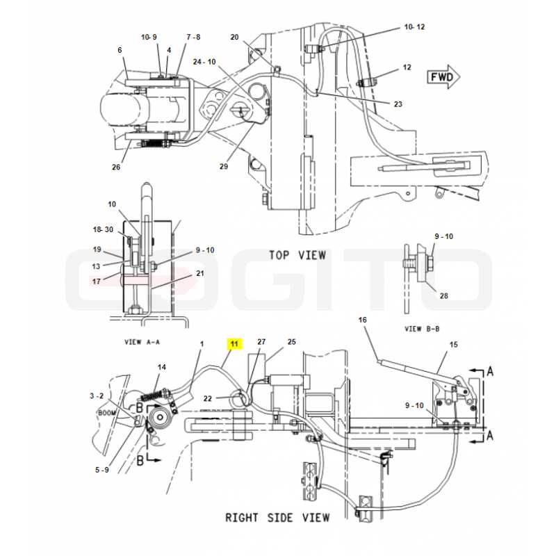 Линка CVA, блокировка нижнего плеча, CAT 428B