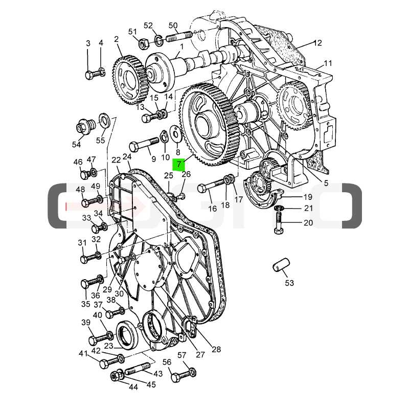 ПРОМЕЖУТОЧНАЯ ШЕСТЕРНЯ ГРМ Ursus Massey Ferguson