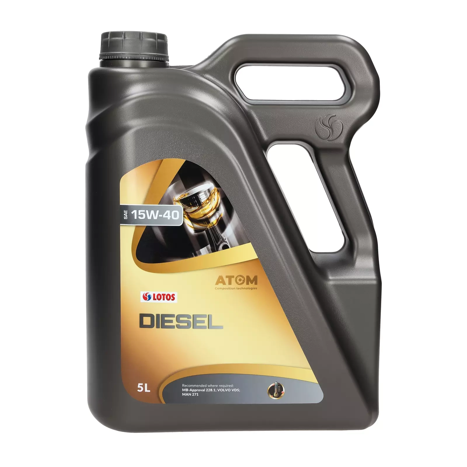Моторное масло Lotos Diesel 15W-40, 5 л.