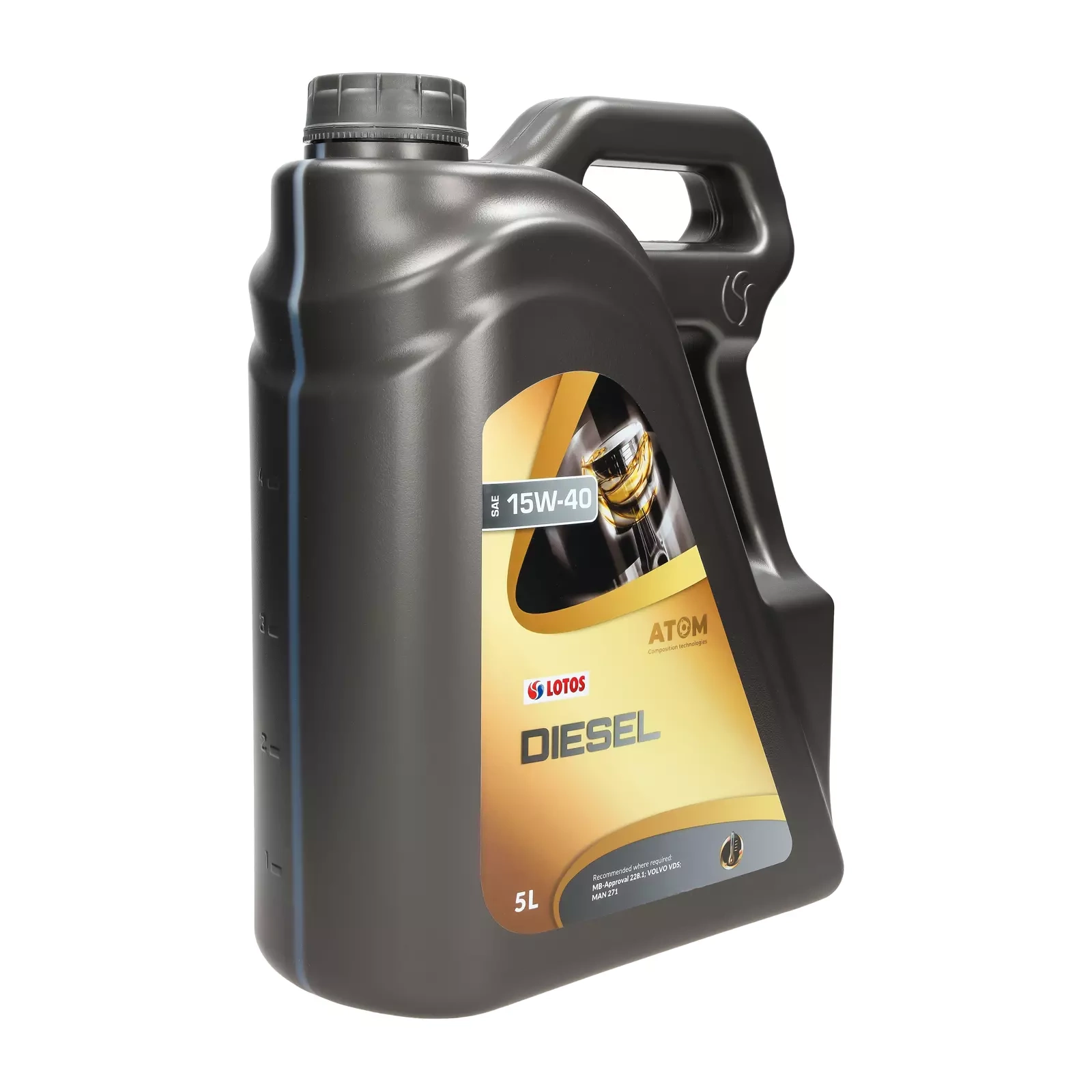 Моторное масло Lotos Diesel 15W-40, 5 л.