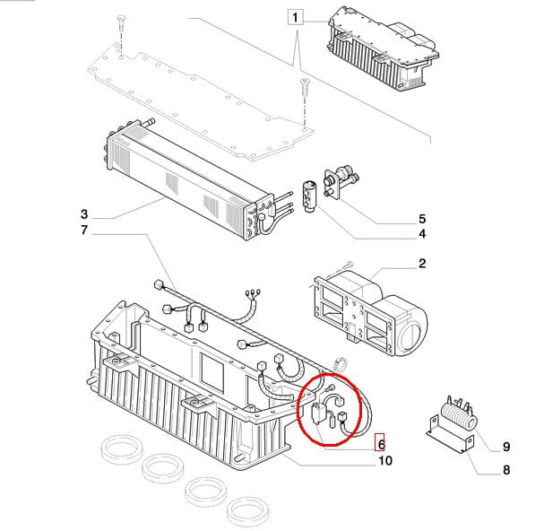 ТЕРМОСТАТ КЛИМАТИЗАЦИОННЫЙ NEW HOLLAND CASE 82024945 - 82034877 - 84402860
