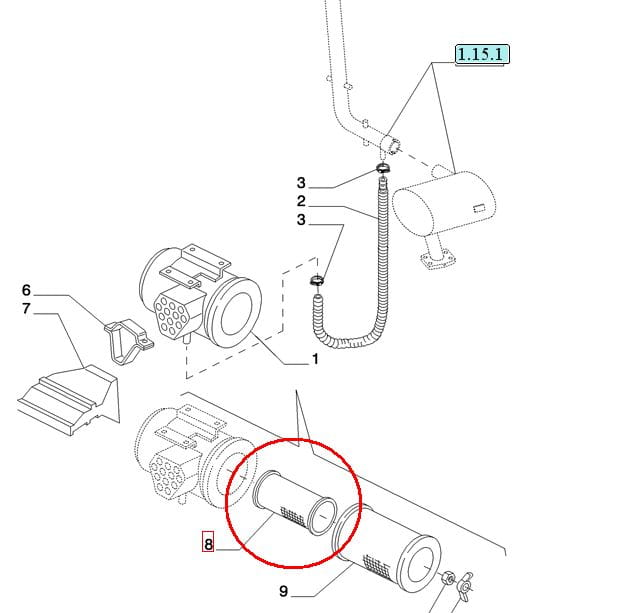 ВНУТРЕННИЙ ВОЗДУШНЫЙ ФИЛЬТР NEW HOLLAND CASE 82034441-82008607