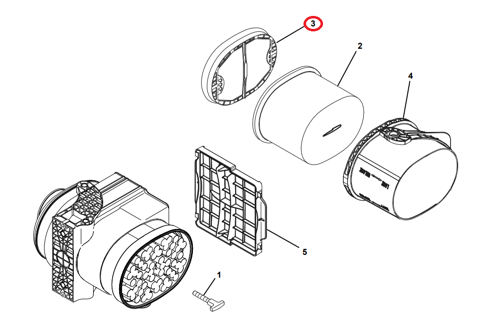 ФИЛЬТР ДЛЯ МОТОЦИКЛА CAT M318D M315D M316D MANN