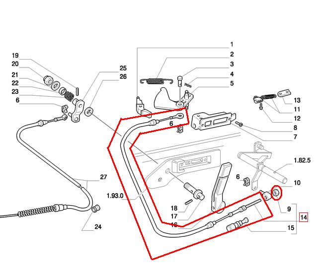 LINKA LIFTOMATIK New Holland CASE 47123891