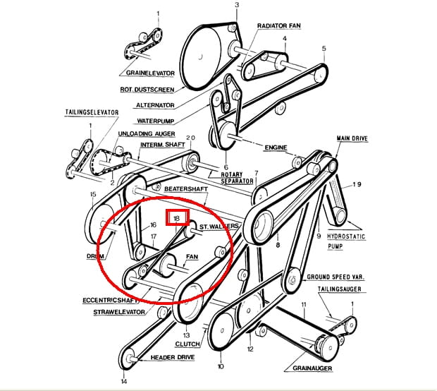 ШЕЙКЕР ДЛЯ TC56 NEW HOLLAND 80431784-431784