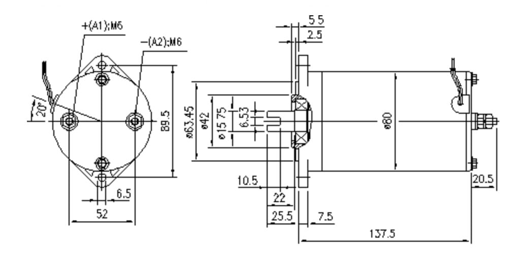 Оригинальный двигатель искры 12V 0.8 kW 11.212.486 для грузового лифта