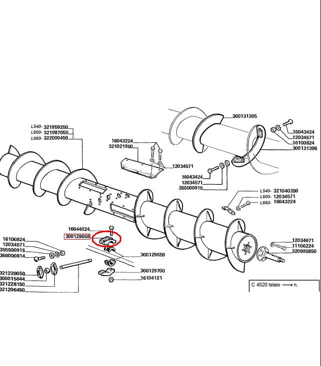 Obejma NEW HOLLAND 300129658 - 84021657