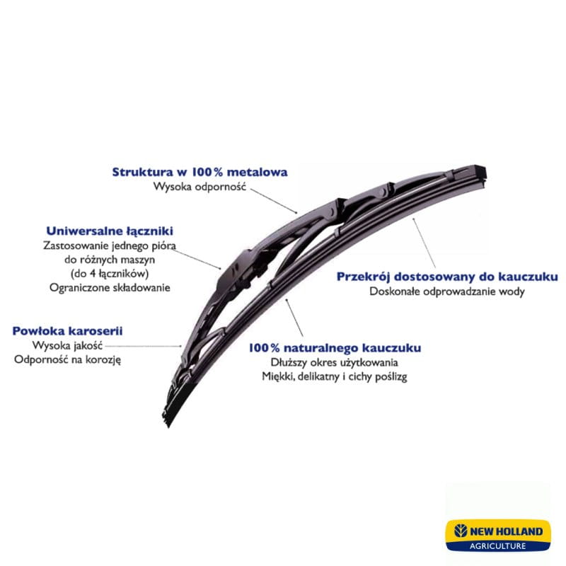 СТЕКЛООЧИСТИТЕЛЬ 550MM NEW HOLLAND CASE 73329276