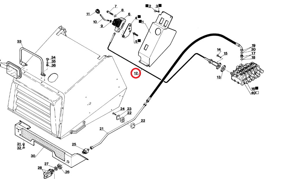 РАЗЪЯСНЕНИЕ MANITOU MLT 189268 OEM