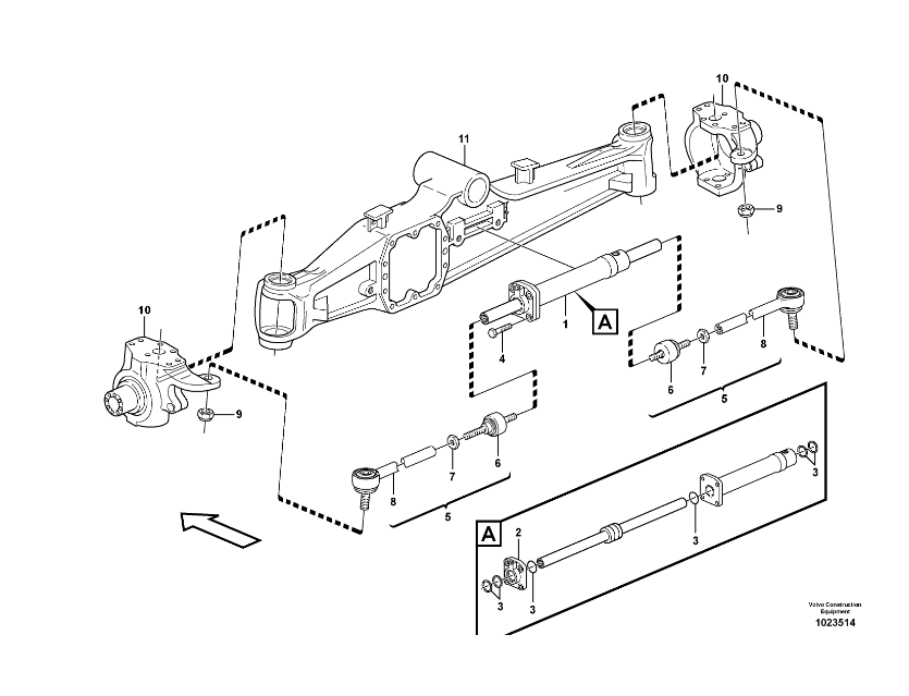 НАКОНЕЧНИК ШТАНГИ New Holland T TVT CA0351144 FABBRO