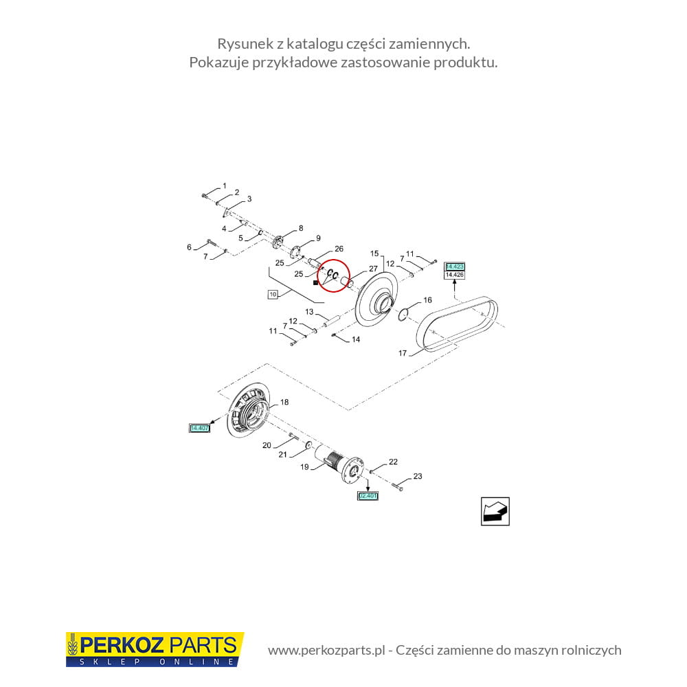 КОМПЛЕКТ НАСАДОК NEW HOLLAND 87029770