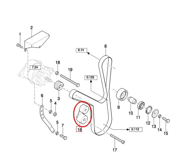 САМОНАПИНАЧ ПАСКА New Holland CASE 86013886