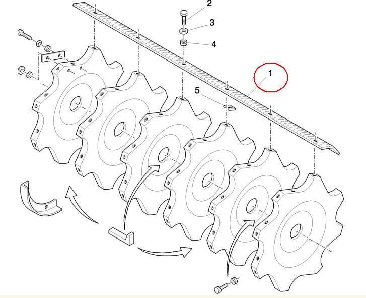 ЦЕПИ ДЛЯ МОЛОТИЛКИ ПАРА LH New Holland CASE 84438638 - 89838438 - 9838438