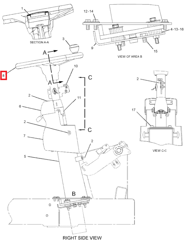 РУЛЕВОЕ КОЛЕСО CAT 906 908 914 2552743 255-2743 OEM !