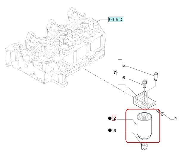 ФИЛЬТР PALIWA NEW HOLLAND CASE STEYR 84171722 - 87803187 - 87803192 - 87803189 - 84171692 - 84565884