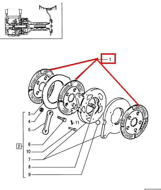 TARCZA HAMULCOWA New Holland CASE 5159830