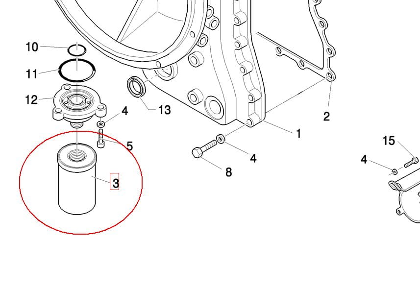 ФИЛЬТР ГИДРАВЛИКИ NEW HOLLAND 84237580 - 9968988 - 85826020