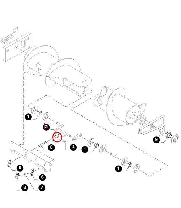 ВТУЛКА ПАЛЬЦА УЛИТКИ HEDERA NEW HOLLAND CASE 80740844-87691794