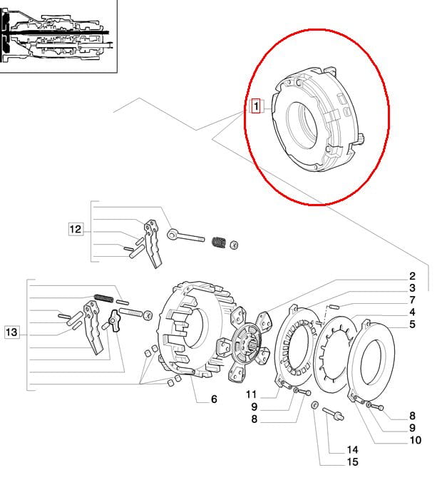 МУФТА ДВИГАТЕЛЯ NEW HOLLAND CASE 84328334 - 5097923 - 47583359 - 47953608