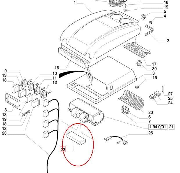 ФИЛЬТР ДЛЯ КАБИНКИ NEW HOLLAND 9977652