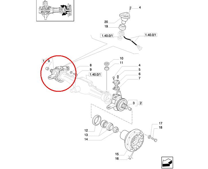 ТОЧКИ ЗАКОНА NEW HOLLAND CASE STEYR 5171556
